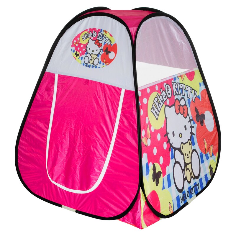 چادر بازی کودک طرح کیتی دخترانه hello kitty  کادو سیسمونی تیشرت ست عروسک کد4