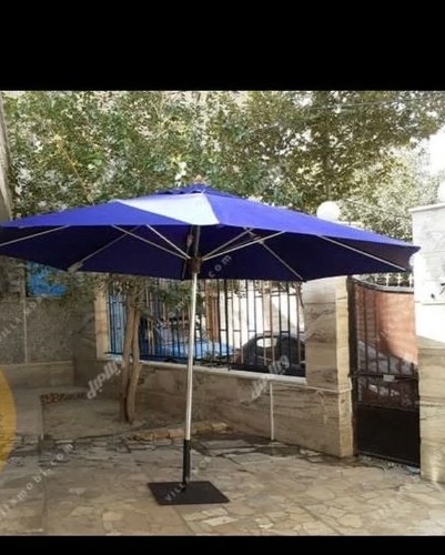 چتر باغی سایبان قطر چهار متری استیل ارسال به روش پس کرایه