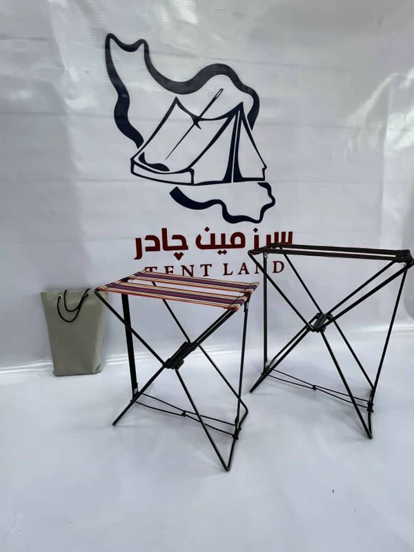 صندلی تاشو پارچه ای (پس کرایه)