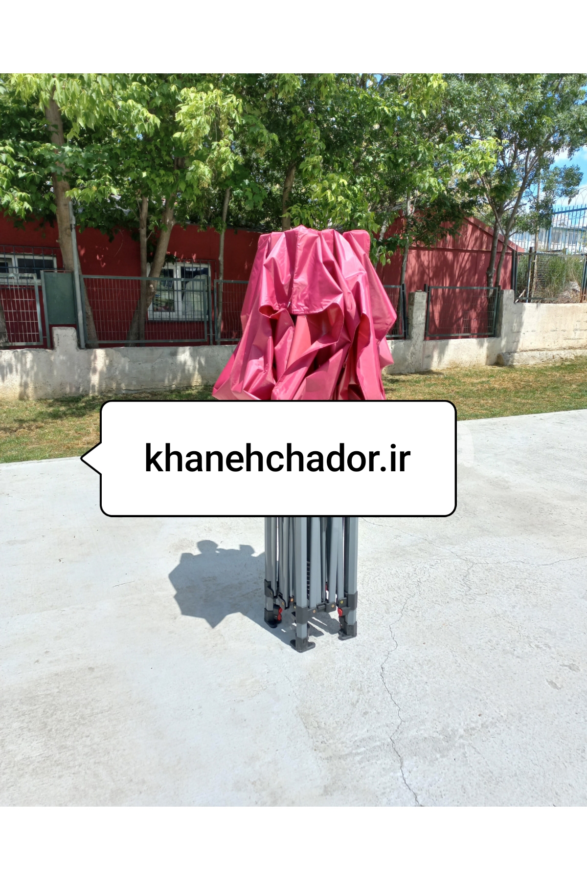 چادر آلاچیق تاشو آهنی شش ضلعی 3X3 ممتاز