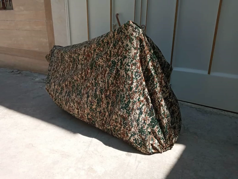 کاور موتور ضد آب برنو رنگ ارتشی ( چریکی )( ارسال رایگان )